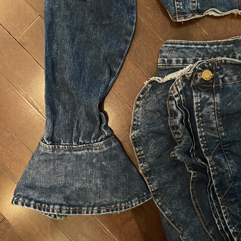DENIM 2PC DRESS - Picture 7 of 10
